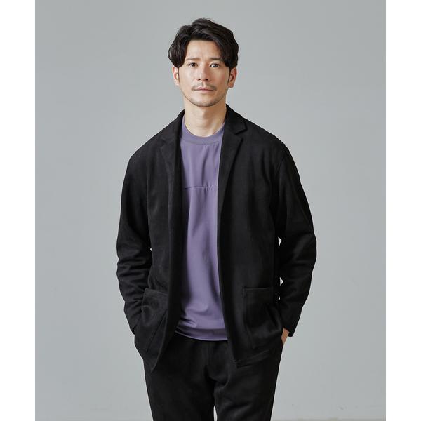 カーディガン 「セットアップ対応」シルキー ネオスエード ジャケット/カーディガン メンズ レディー...