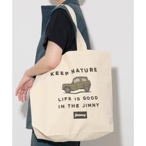 トートバッグ 大きめ 「 SUZUKI / スズキ 」 JIMNY ジムニー トートバッグ TOTE BAG 2202SZ03 ONI メンズ レディース