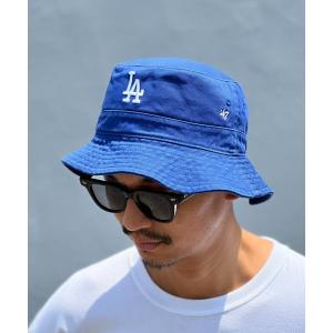 帽子 ハット メンズ 「47Brand」Dodgers '47 BUCKET HAT｜ZOZOTOWN Yahoo!店
