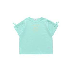 tシャツ Tシャツ キッズ 接触冷感そでレースアップTシャツ｜zozo