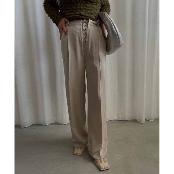 パンツ HIDE THE BUTTON PANTS レディース