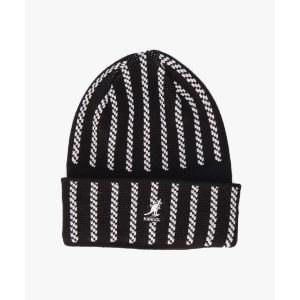 帽子 キャップ レディース KANGOL TWIST STRIPE BEANIE｜zozo