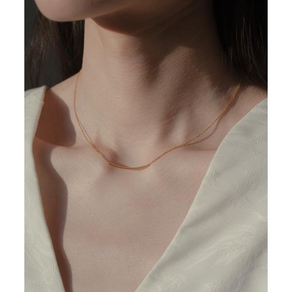 ネックレス レディース 「novice」Curve Necklace「Silver925」