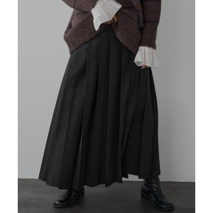 ロング スカート プリーツロングスカート
