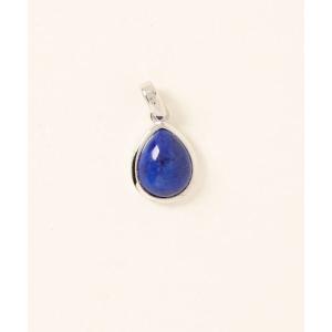 チャーム 「岩座」雫型ペンダントトップ ラピスラズリ レディース メンズ