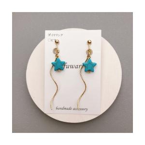 Jewel closet by L&Co. イヤリング K10 ターコイズ イヤリング