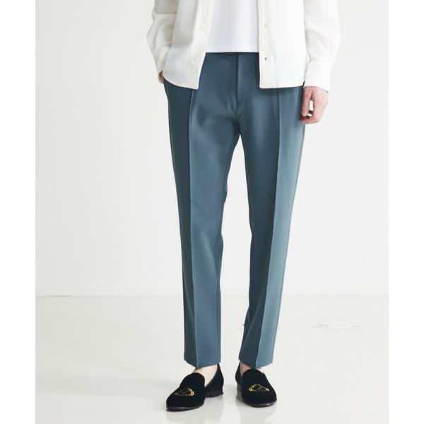 パンツ 「定番人気」ダブルクロス ピンタックパンツ メンズ