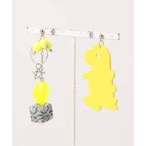 シャルロットシェネ Charlotte CHESNAIS コンビカラー片耳ピアス