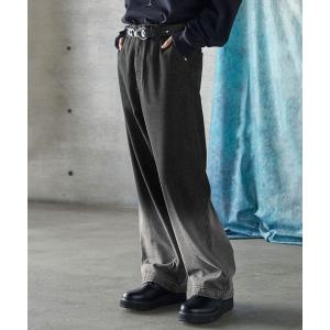 パンツ デニム ジーンズ メンズ 「SERACE」Loose silhouette vintage denim wide pants / ルーズシルエ｜zozo