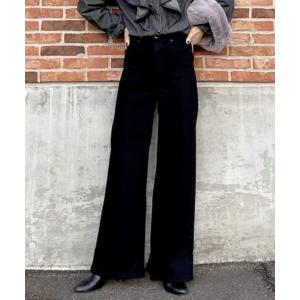 ジーンズ デニム デニムパンツ 「SOMETHING」「LISA」ワイドパンツ レディース