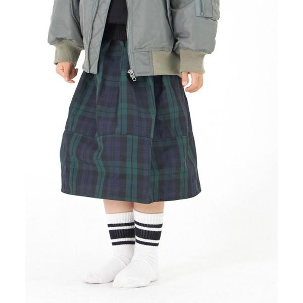 スカート ブラックウォッチスカート80〜140cm キッズ 子供服 女の子