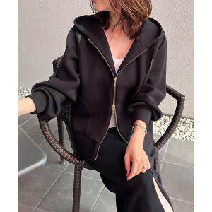 パーカー 「大人パーカー」ダンボールジップアップパーカー レディース