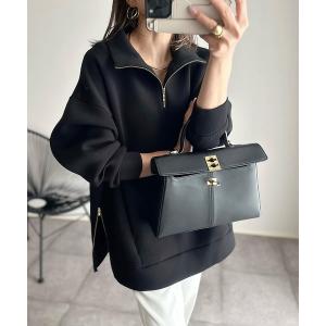 ダンボールハーフジップトレーナー