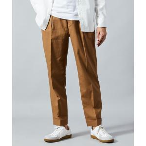 マルチサイズ パンツ タックテーパードサイドアジャスターパンツ メンズ