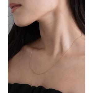 ネックレス 0.6mm Skin Necklace 金属アレルギー対応 サージカルステンレス