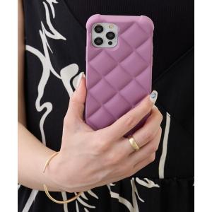 スマホケース マットキルティング / スマホカバー iPhoneケース ( 7 / 8 / SE2 / 11 / 11Pro / 12 / 12pro / 13 /13pro / 14 / 14pro )