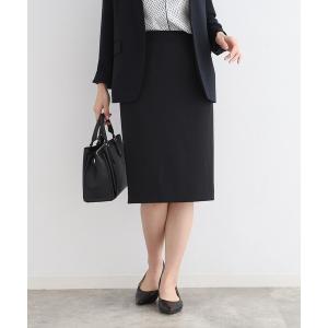 INDIVI（インディヴィ） スカートスーツ 「定番スーツ／洗える」スラブ