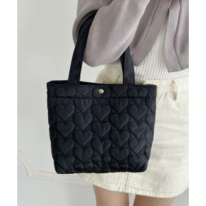 トートバッグ ハートキルティングミニトートバッグ...の商品画像