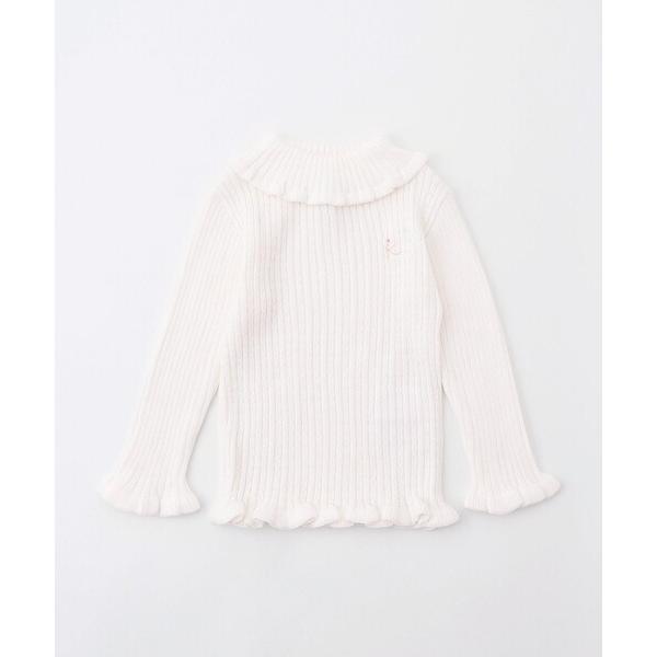 ニット セーター 「80-100cm」リブ ニット キッズ 子供服 女の子