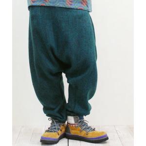 パンツ yul アクリル起毛シンプルサルエルパンツ（ユニセックス）