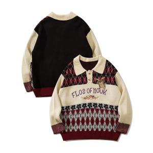 LiNoH 【リノー】 ニット LiNoH 「LiNoH」 長袖ニット 2 ブラック メンズ : ZOZOTOWN