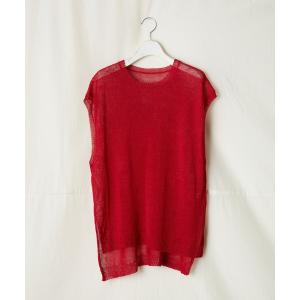 ベスト ジレ knitted vest レディース