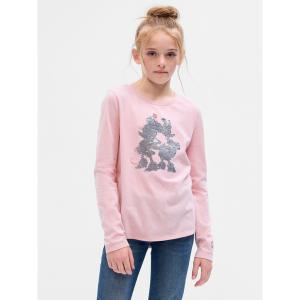 tシャツ Tシャツ キッズ GapKids ディズニー フリッピー 変身スパンコール グラフィックTシャツ｜zozo