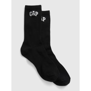 靴下 Gapロゴ クルーソックス(ユニセックス) メンズ レディース