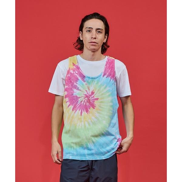 タンクトップ TIE DYE - TANK TOP“SUN BLEACH SPIRAL” / タイダ...