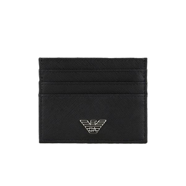 カードケース 「エンポリオ アルマーニ」ASV カードホルダー イーグルプレート付き