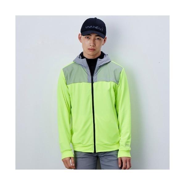 トレーナー スウェット 「VIVA　HEART/GOLF」ストレッチミニ裏毛パーカー メンズ
