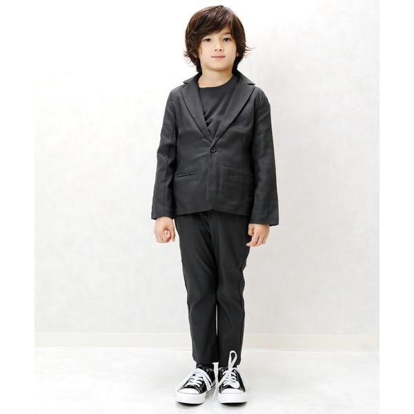 フォーマル 発表会 卒園式 入学式 スーパーストレッチ 2点セットスーツ キッズ 子供服 男の子