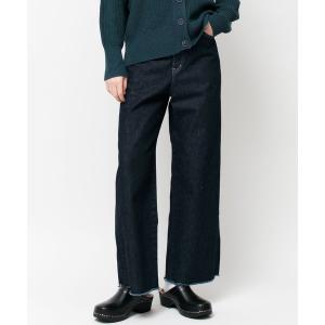 パンツ デニム ジーンズ レディース 12オンスデニムワイドパンツ｜ZOZOTOWN Yahoo!店