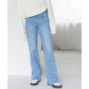 ジーンズ デニム デニムパンツ SOMETHING × FREAK'S STORE/フリークスストア 別注LISA FLARE DENIM / 別注リ