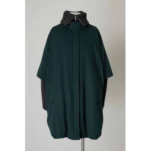 ダウンコート ダウンジャケット Back side down combination CT バックサ...