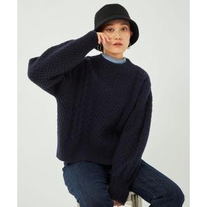 ニット 「size SHORTあり」ゴールバーン アラン クルーネック プルオーバー ニット
