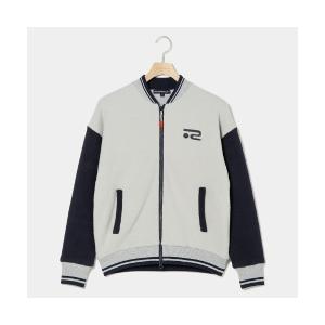 ブルゾン アウター 「Rosasen/GOLF」ダブルジャカートシャギーニットブルゾン レディース