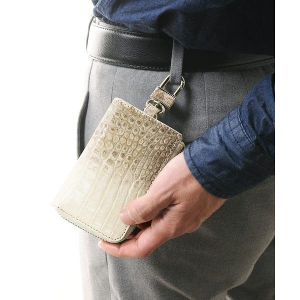 キーケース ヒマラヤ クロコダイルスマートキーケース