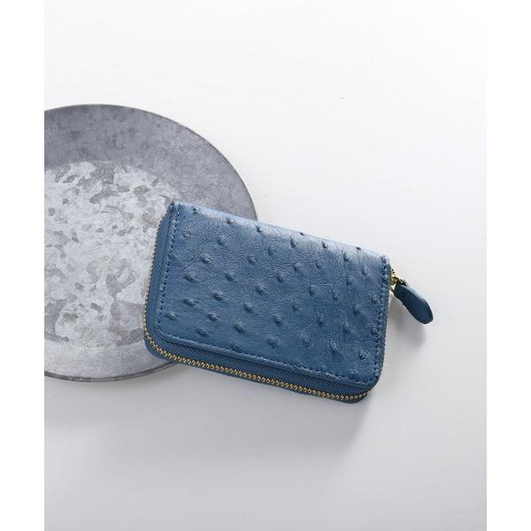 コインケース オーストリッチレザーキーケース