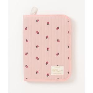 母子手帳ケース 総柄刺しゅうマルチケース