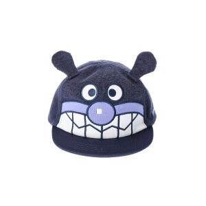 キャップ 帽子 ばいきんまんパイルキャップ キッズ 子供 男の子