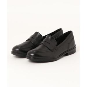 【美品】ECCO エコー　 ローファー ブラック 38 ecco（エコー） ローファー ドレス クラシック 15 本革 レディース