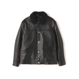 メンズ ジャケット ライダースジャケット Schott/ショット/219US COLLAR BOA RANCH JACKET/カラーボア ランチ ジャ｜zozo