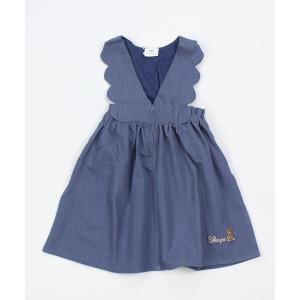 mezzo piano メゾピアノ 35th 復刻ウサギバレエ柄ジャンパースカート3