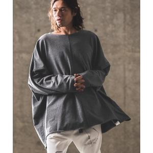 tシャツ Tシャツ メンズ mlt4386- Super big long sleeve cut sew-Mini-pile fabric linin｜zozo