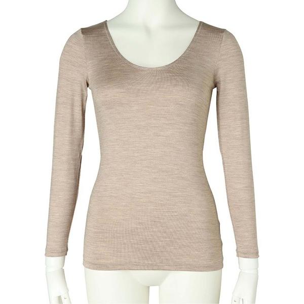 キッドブルー -23シルクベア天 -長袖インナー -KIVC312 -kidblue