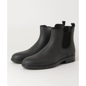 新品　AIGLE サイドゴア長靴 ブラック 正規取扱店 AIGLE (エーグル) ZZHNB06 SOFT RAIN M ソフトレイン