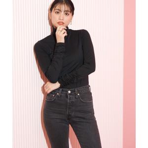 ニット レディース Levi's/リーバイス Ruched タートルネック