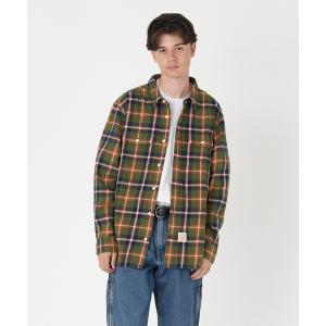 シャツ ブラウス メンズ Levi's/リーバイス WORKWEAR CLASSIC IVAN PLAID MANDARIN RED｜zozo