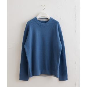 ニット キープシェイプワッフルニットプルオーバー/WEB限定カラーあり